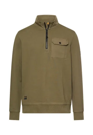 camel active - Troyer mit reflektierenden Details deep olive - Gr. - L