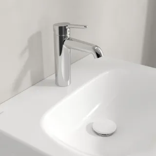 Villeroy und Boch Skyla Waschtischarmatur TVW11600200061 Messing, Kaltstart, Chrom