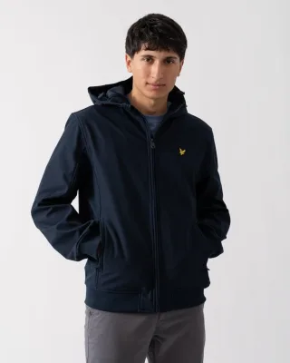 Lyle & Scott Fleece-Rückseite für Herren-Softshelljacke