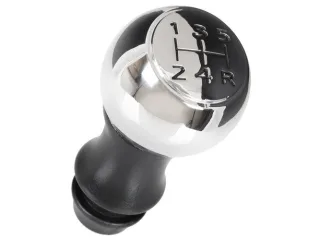 Schaltknauf 5-Gang in Chrom (sehr massiv) für Peugeot 206 207 307 308 406 607 807