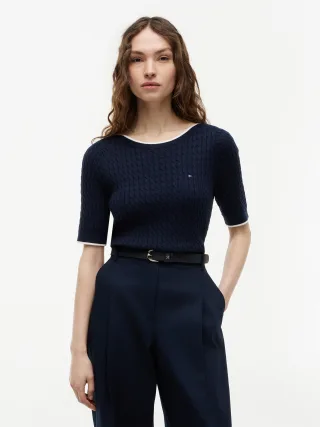 FINE GG CABLE BOAT NK S/S Dark Night Navy - Gr. - L