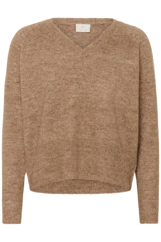 Strickpullover KAniel Baggy fit beige