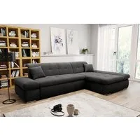 DOMO collection Ecksofa MORIC 300x172 cm, XXL-Sofa mit viel Platz, L-Form, auch in Cord, wahlweise mit Bettfunktion und Armteilverstellung, Cord