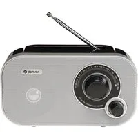 Denver TR-51W Radio (FM-Radio mit analogem Tuning, 1 W, Analoges Tuning, tragbar, wahlweise netzbetrieb oder akkubetrieb)