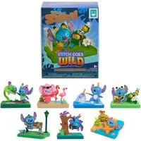 Disney Stitch Goes Wild Collectible Figures, Spielfigur sortierter Artikel, eine Figur