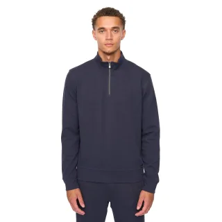 Duck and Cover - "Slellmoore" Sweatshirt für Herren, mit kurzem Reißverschluss (Marine)