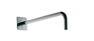 HSK Wandarm, gebogen, mit Rosette Softcube, Ausladung 440 mm 1180005