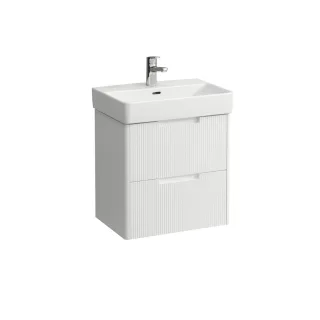 LAUFEN Waschtischunterschrank JUNA 361x521x515 2 Schubl m. Griffm. f.WT H818958 weiß matt, H4114721 H4114721092601