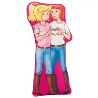 United Labels® Dekokissen Bibi & Tina - BFF Best Friends Forever Deko 50 x 20 cm