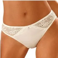 LASCANA Slip Nina mit Spitzeneinsätzen in Microtouchqualität
