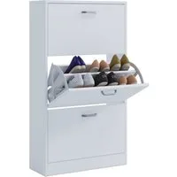 VCM Schuhschrank Holz Regal Schuhschrank Schuhkipper Serie Sipos L (1-St) 105x59x22cm Schuhregal, Aufbewahrung