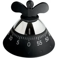 Alessi Eieruhr Küchentimer schwarz