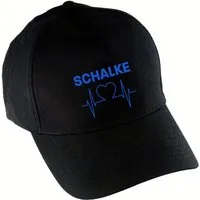 multifanshop Baseball Cap Schalke - Herzschlag - Mütze