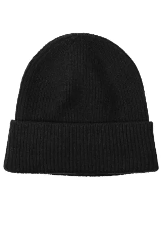 COMMANDER Finest Clothing - Beanie, Ribstruktur black