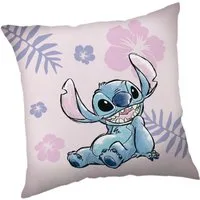Jerry Fabrics Dekokissen Kissen Lilo und Stitch Rosa Polyester, 40/40 cm