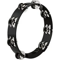 Meinl Percussion Tambourine, Percussion, Tambourines, HTT10BK Tour Tambourine zweireihig - Tambourine