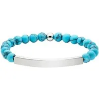 Aniston JEWELRY & WATCHES Armband Schmuck Geschenk flexibles Armband, mit Aventurin oder Türkis-Imitat