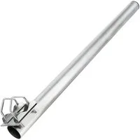 SkyRevolt SAT-Halterung Balkonhalter 80cm Ø 48mm Stahl Mast für Geländer Mast-Verlängerung SAT
