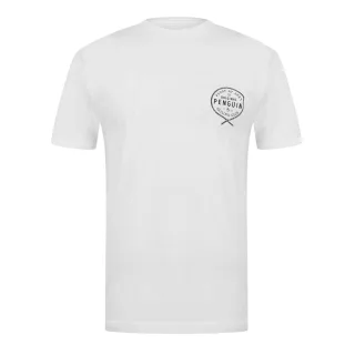 Original Penguin - T-Shirt für Herren, Regulär (Weiß)