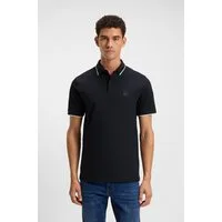 BOSS ORANGE Poloshirt Passertip mit BOSS Logo-Badge