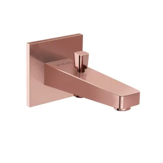 VitrA Flow Square Wanneneinlauf mit Brauseabgang Ausladung Auslauf 16 cm Aufputzmontage,A4313129EXP A4313129EXP
