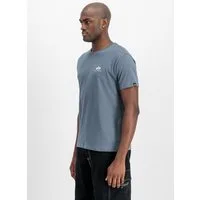 Alpha Industries Rundhalsshirt BASIC T SMALL LOGO Baumwolle, regular fit