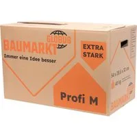 Globus Baumarkt Umzugskarton Globus Umzugskarton Profi M Innenmaß 54x28,6x32cm