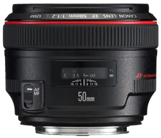 Canon EF 50mm 1:12 L USM schwarz