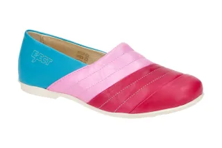 Eject 20932.002 FLUFFY Damen Slipper Rot Echtleder Gummisohle