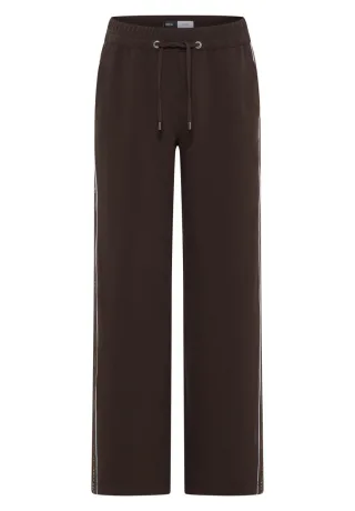 Cecil - Hose mit Tapestreifen braun - Gr. - 30