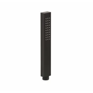 Herzbach Deep Black Stabhandbrause 36.677500.1.12 aus Messing, schwarz matt