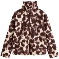 Next Fleecejacke Teddy-Borgoberteil mit 1/4-Reißverschluss (1-St)