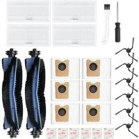 FELIXLEO Staubsaugerdüsen-Set Zubehör für Eufy C10 Saugroboter: Hauptbürste, Filter, Seitenbürsten, (1-tlg)