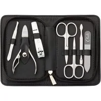 Chali Maniküre-Pediküre-Set Nagel Set 7-tlg. mit Etui - Edelstahl Maniküre / Pediküre Set, 7-tlg., Nagel Set 7-tlg., Etui mit Reißverschluss