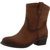 Mustang Shoes Bernadette Winterstiefelette Cowboystiefel, Winterboots mit Reißverschluss