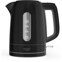 Adler Wasserkocher Adler AD 1380b Wasserkocher Kunstoff 1,0 l Schwarz