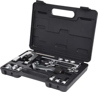 KS Tools Klima-Kälte-Bördel- und Muffen-Satz 1/8"-3/4", 10-tlg - 122.1100
