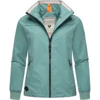Ragwear Outdoorjacke Apola Wasserdichte Damen Übergangsjacke mit hohem Kragen