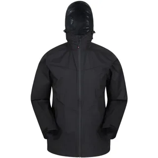 Mountain Warehouse Herren Rift Extreme 2.5 Schicht wasserdichte Jacke (schwarz)