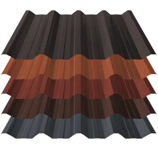Trapezblech T50 | Dach | 0,50 mm | Stahl | 50 µm Superior HB