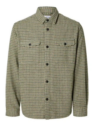 Selected - Overshirt - Slhrelaxpablo grün - Gr. - M