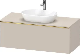 Duravit D-Neo Konsolenwaschtischunterbau wandhängend Taupe Matt 1200x550x459 mm - DE4949034910000 DE4949034910000
