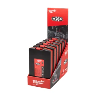 Milwaukee - DISPLAY HAMMERB.SDS+ MX4 (6 X 7-TLG.) - 4932478673