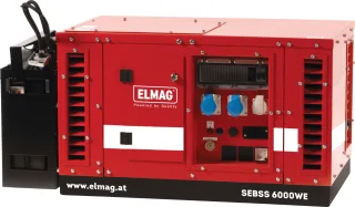ELMAG Stromerzeuger SEBSS 6000WE-AVR-DSE3110 - 53143