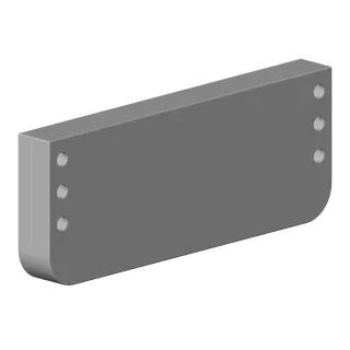 Dornbracht Halter für Handtuchhalter Ersatzteile 081771503 90 x 35 x 10 mm Chrom 081771503-00