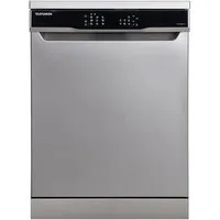 Telefunken Standgeschirrspüler G-FS-6014-C-I, 9 l, 12 Maßgedecke, Spülmaschine freistehend 60 cm, 9 Programme, AquaStop, Auto-Door