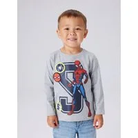 Name It T-Shirt NMMDEEP SPIDER LS NREG TOP BOX NOOS MAR