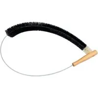 Muxel Reinigungsbürste Ziegenhaar Heizkörperbürste - Die Bürste mit langem Bürstenkopf für, Heizkörper fast aller Arten, (Komplett für Ihre Heizung, 1-tlg., Lange flexible Bürste 120 cm lang), Wäschetrockner