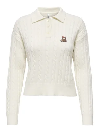 ONLY - ONLKATIA LS CABLE POLO RP KNT - Gr. - M