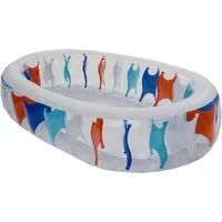 Bestway Schwimmbecken Bestway Family Pool Oval 229 x 152 x 51 cm